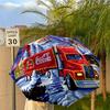 Christmas Gift Halloween Theme Bear Truck Coca Cola umbrella is suitable for all seasons, including home travel and outdoor activities Y15