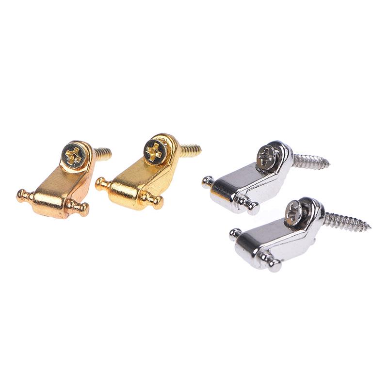 2Pc Roller String Tree String Retainer Mounting Tree Guide For Electric Guitar