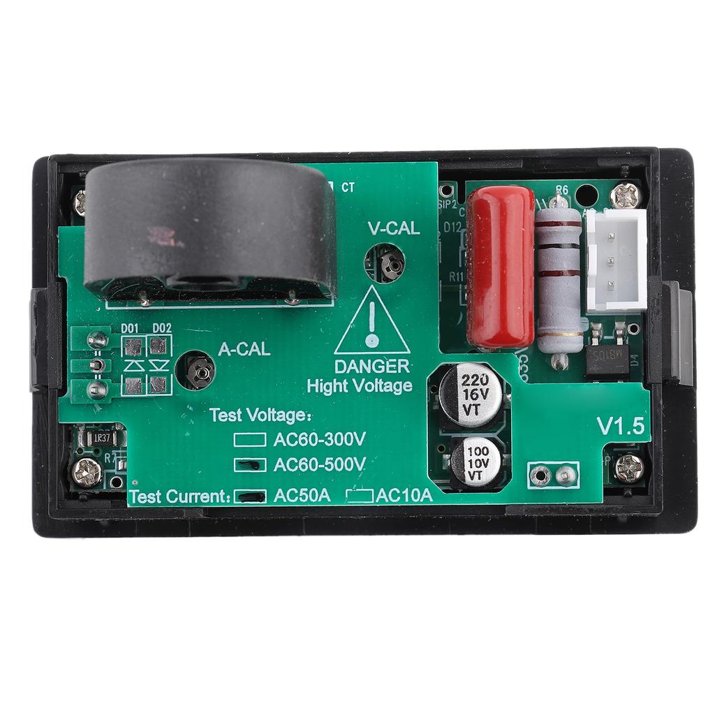 YB4835VA Digital Display AC 500V 50A LED Ampere Meter Voltmeter