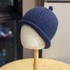 Korean Style Autumn and Winter Handmade Face Showing Small Basin Hat Cycling Ear Protection Cold Proof Woven Bucket Hat