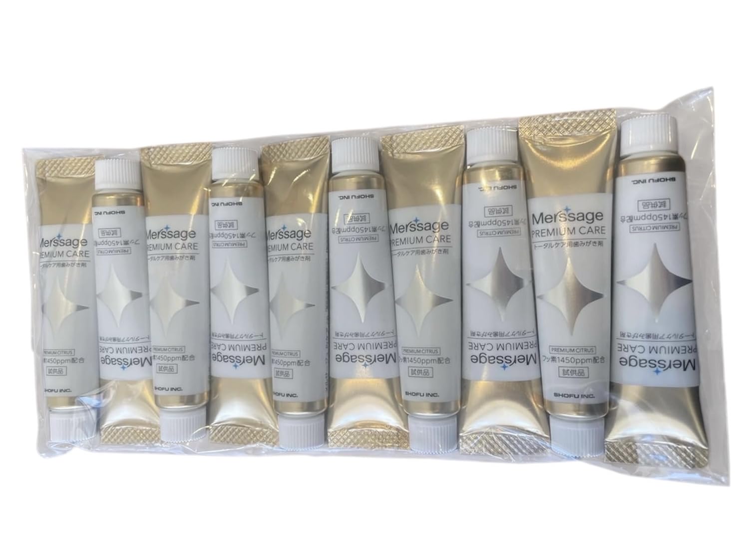 

[Matsukaze] Mersage Premium Care 10g x 10 bottles 1450ppm (Dental exclusivequasi-drug)