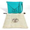HERMES Tassel fringe Sack pom-pom Bag Crossbody Pochette Shoulder Bag