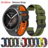 22 mm 20 mm Silikonarmband für Huami AMAZFIT GTR 4 3 Pro 47 mm Sportarmband AMAZFIT GTS 4 3 2e BIP 5 Armband Unisex Weiches Uhrenarmband
