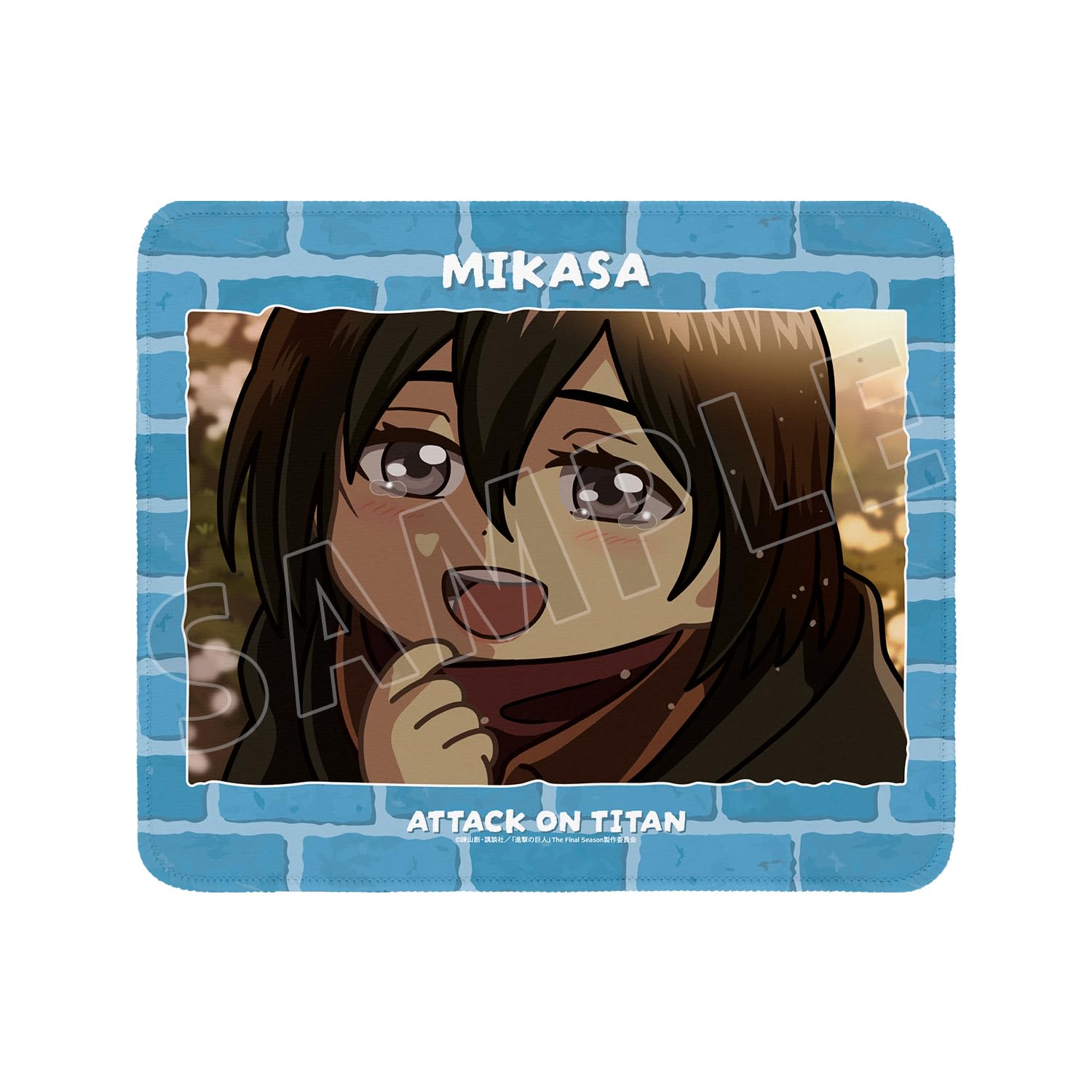 TV Anime on Mikasa Yurukoma Mouse Pad Attack Titan