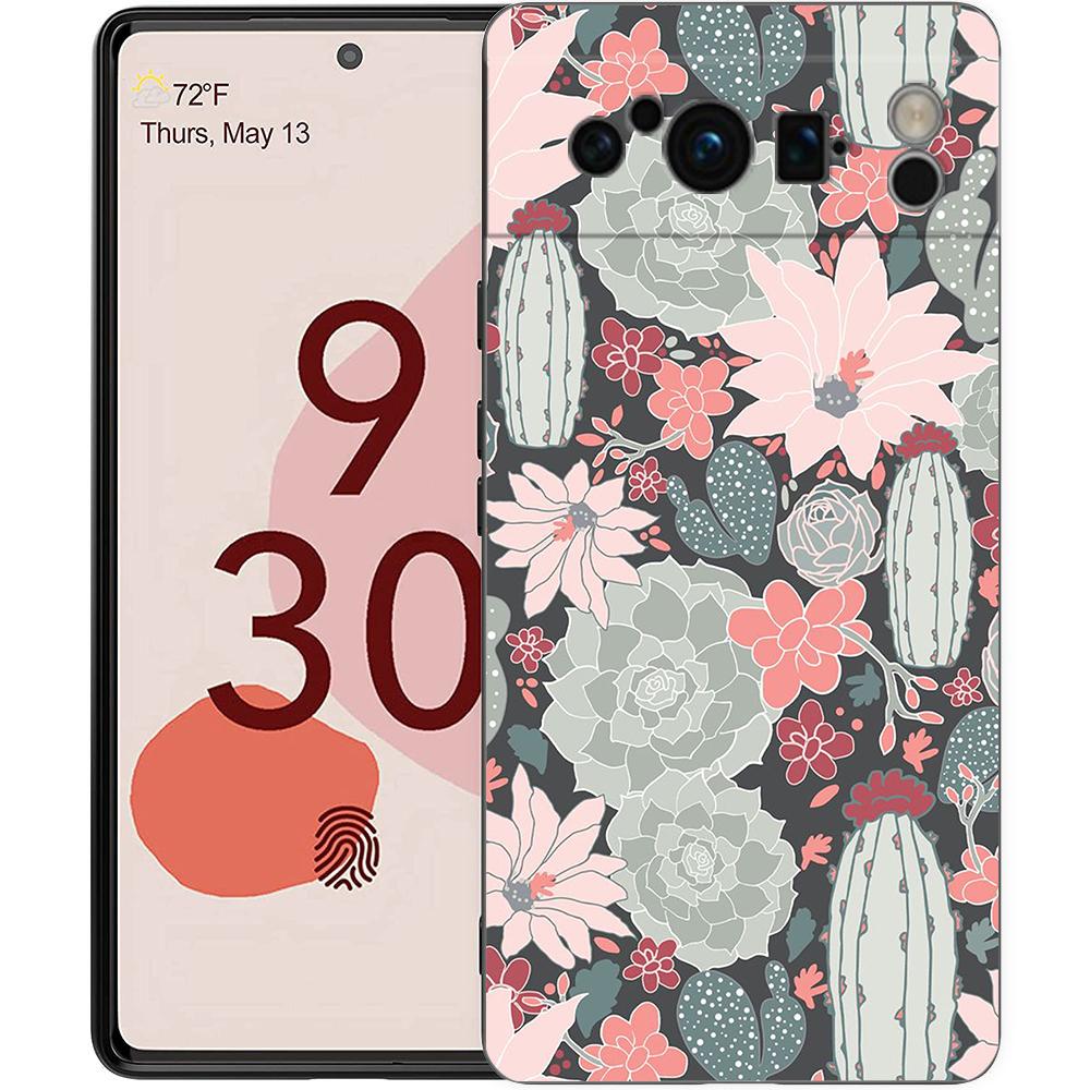 

Plant Cactus Phone Case Cover for Google Pixel 8 7 6 7A 6A Pro 5G Shockproof Silicone Soft 8 Pro 5G Shell Capas Fundas Bags TPU Pixel 6 Pro 5g