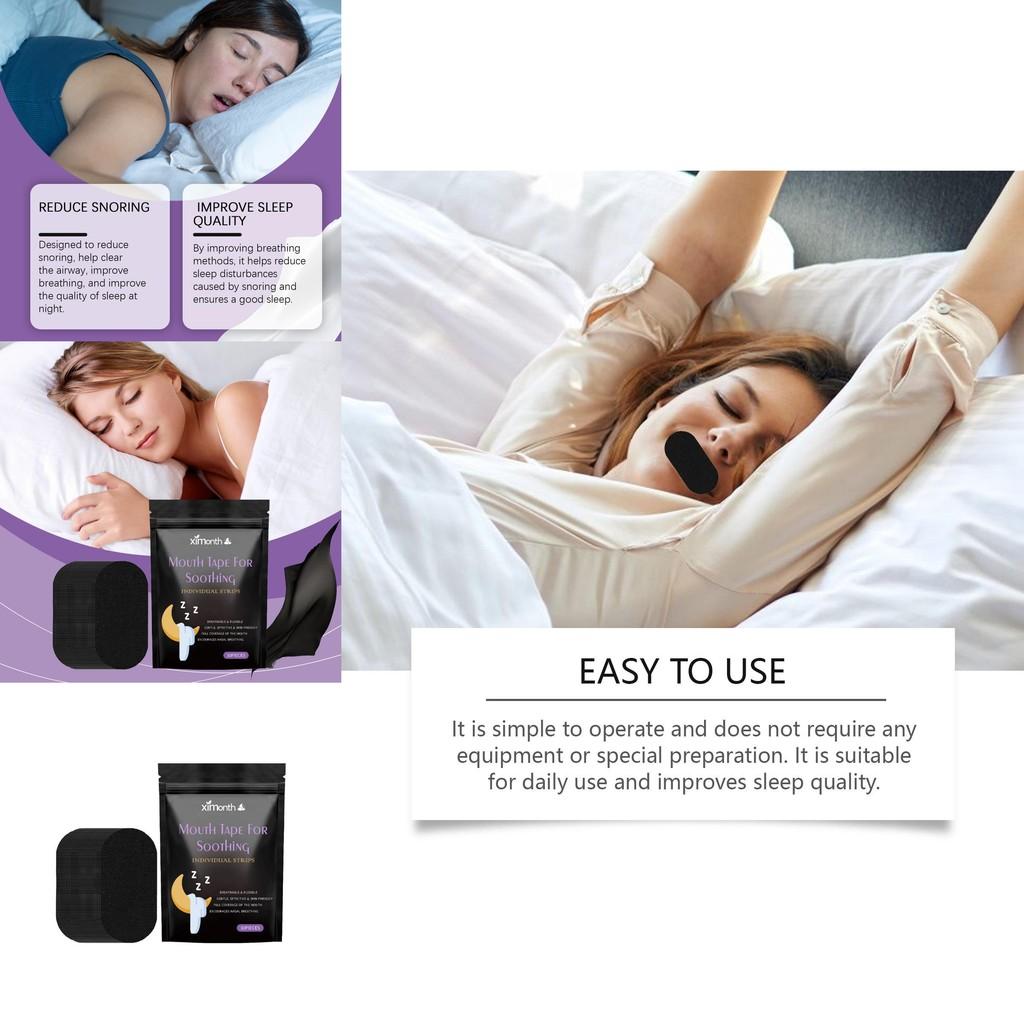 Ximonth Anti-snoring Sleep Patches Comfortable Breathable Design For Peaceful Sleep 30 Pieces Ideal For Nighttime Use