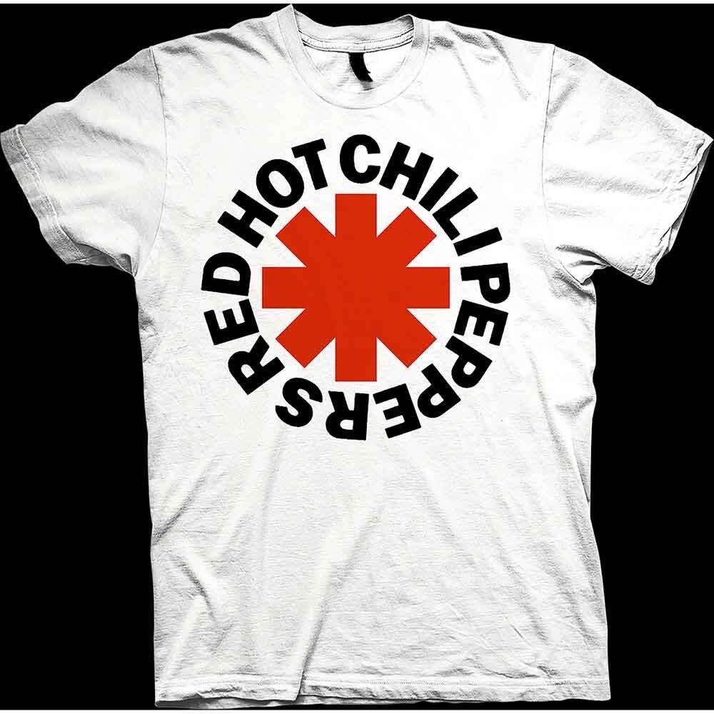 Red Hot Chili Peppers Unisex TShirt Red Asterisk (Small) S