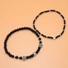Onyx and Beads 2-Piece Slim Bracelet Bz473