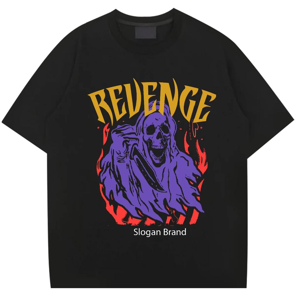 Round Neck Tshirt Loose Oversized Tee Retro Harajuku Rapper Tops Design Special Cotton Clothes Casual Comfort Men Clothes DIY