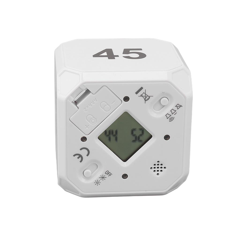 Kuchyňská minutka Přenosné režimy Nastavitelná 5 15 25 45 Min Překlápěcí minutka pro cvičení Práci Kuchyň