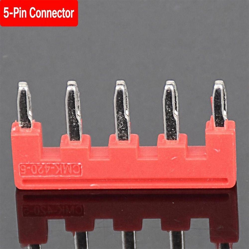 10 יחידות מחבר פס מסוג מנוף CMK420 4 מ"מ² 11AWG רכזת חיבור מהיר לחיווט אלקטרוני