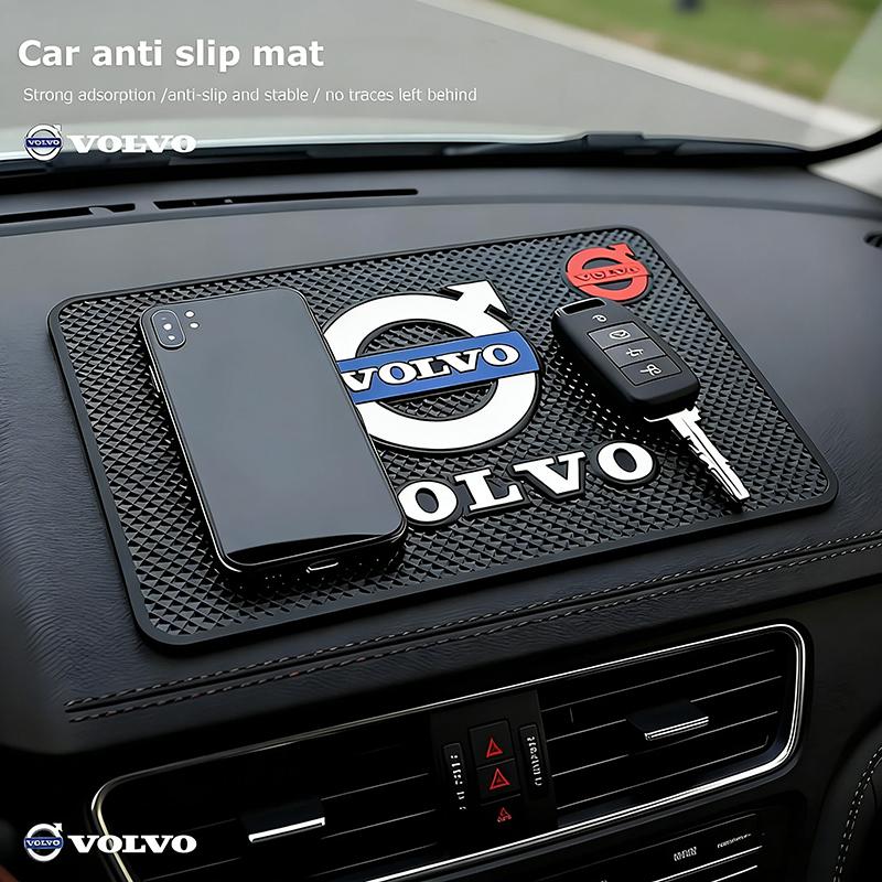 Car Ornament PVC Anti-Slip Mat Sticky Pad Dashboard Accessories For Volvo XC90 V90 V60 XC60 V40 EC40 EX40 S80 S60 S90 C40 V70