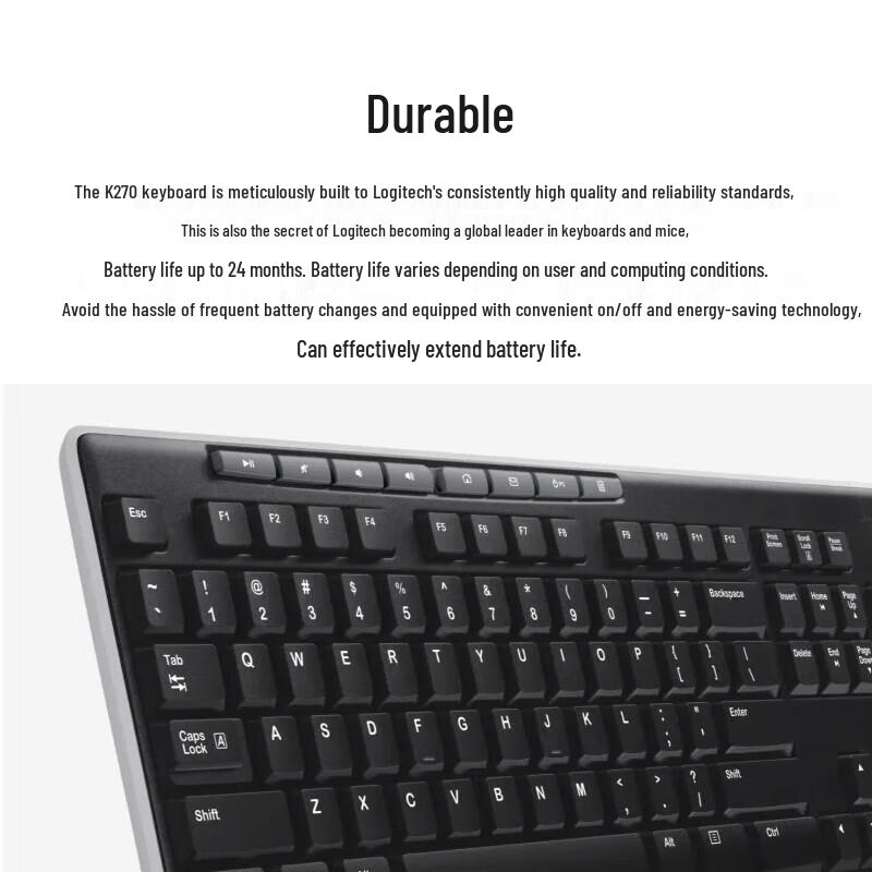 Logitech K270 Wireless Keyboard