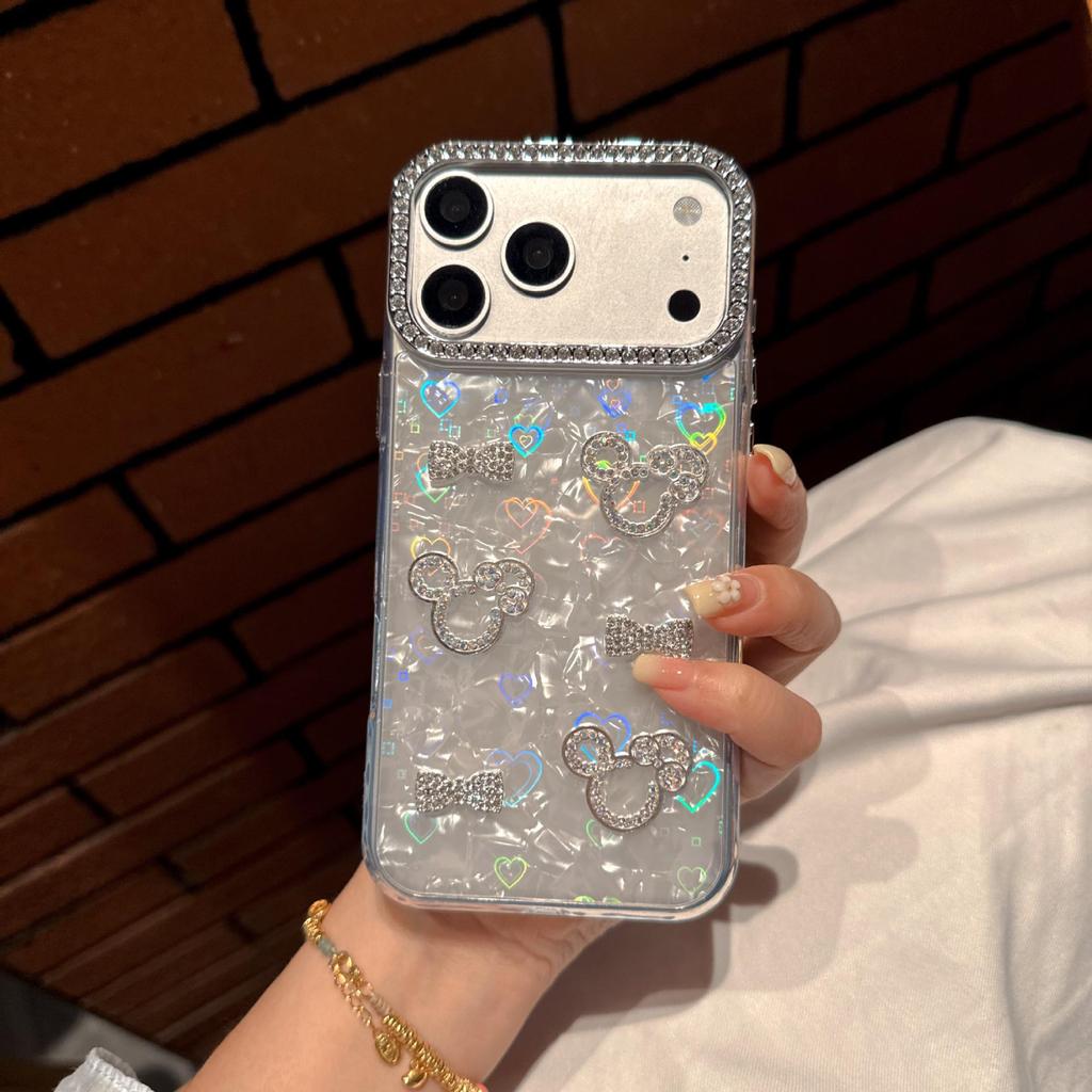 Mickey Bright Diamond 6-Piece Set for Oppo Reno 15 Pro/Find X9 Pro/A6 Pro/A5 Phone Case