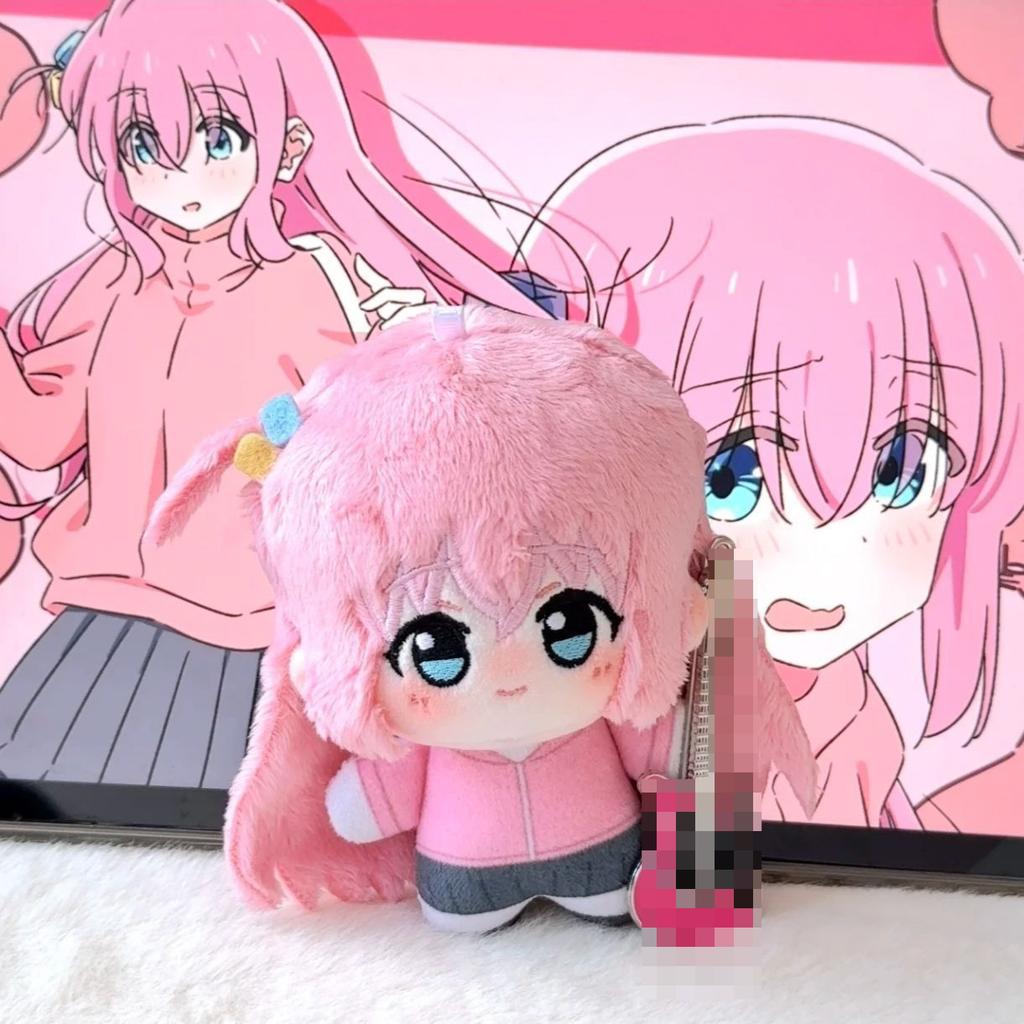 10cm Anime Bocchi the Rock Cosplay Plush Doll Pendant Gotoh Hitori Yamada Ryo Stuffed Toy Birthday Gift