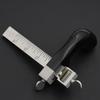Professional Leather Belt Cutter Gauge For Drawing Leather Belt Diy Strip Tool Hand Cutting Leather Tools With 2 Sharp Blades