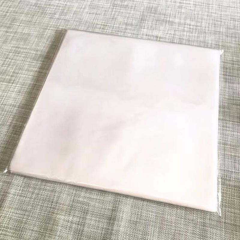 25/50Pcs 12Inch Clear Vinyl Record Protecter Lp Vinyl Record Self Adhesive Bag Plastic Inter Sleeves For Cd Tape Protect Sleeves