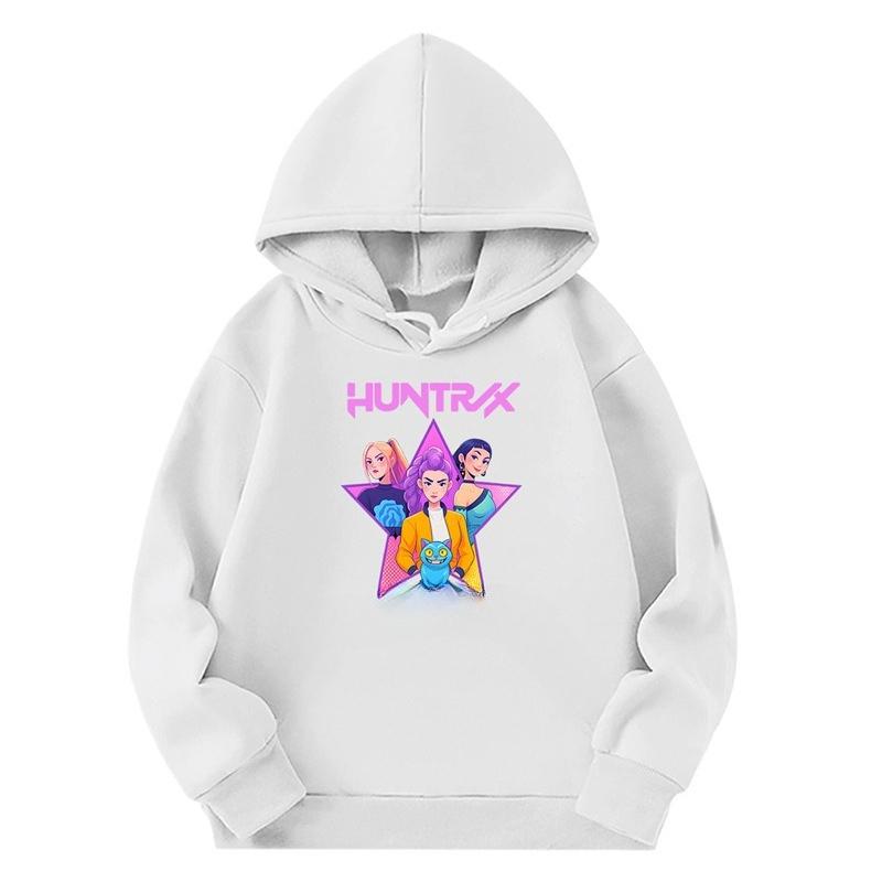 Kids Hoodies & Sweatshirts KPop Demon Hunters Printed Children's Loose Hoodies