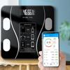 Inteligentna waga do pomiaru tkanki tłuszczowej Bezprzewodowa cyfrowa waga łazienkowa USB Akumulatorowa waga elektroniczna Bluetooth z aplikacją na smartfona