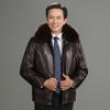 Men'S Liner Leather Jacket New Men'S Fur Collar Liner Removable Two-Piece Leather Jacket Warm