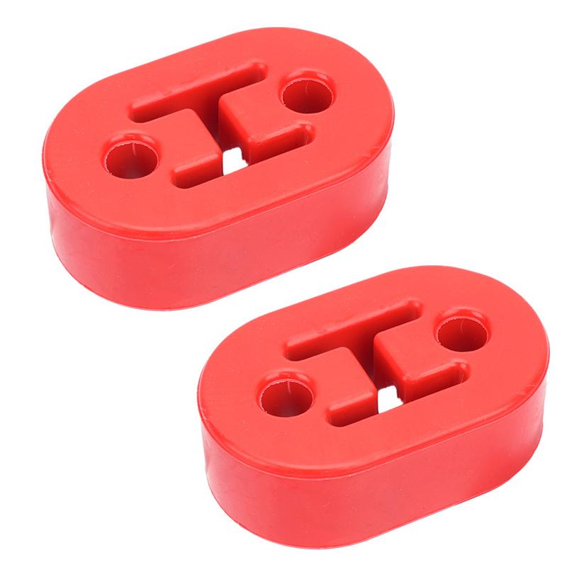 2PCS Universal Heavy Duty Hanger Rubber Exhaust Mounting Twin Pack Exhaust Hanger Car Accessories Interior Parts Car Products