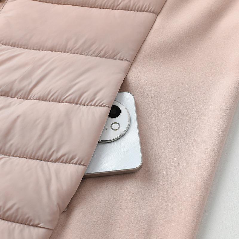 Women's clothing autumn and winter new warm splicing yoga jacket slim outdoor running sports cotton clothes