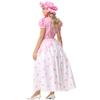 Toy Story rosa ecret Honig Prinzessinnenkleid, Halloween Tag Rollenspiel Bühnenkleid