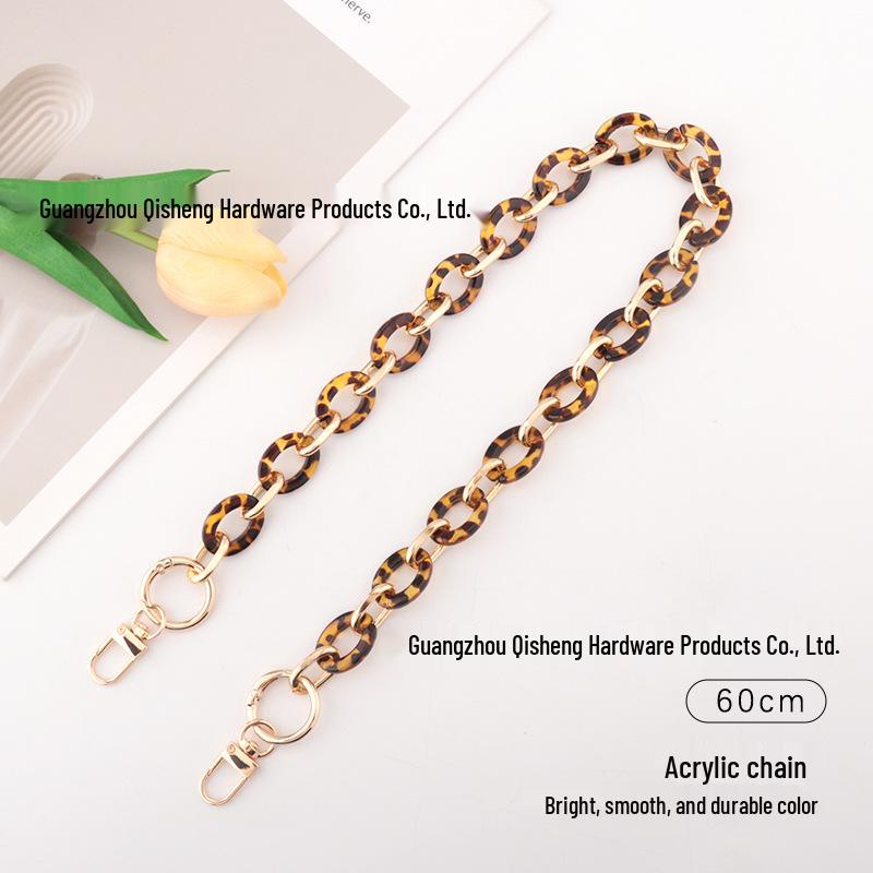 Multifunctional Acrylic Chain: Bag Strap, Glasses Holder, Phone Case Chain, DIY Beaded Accessory
