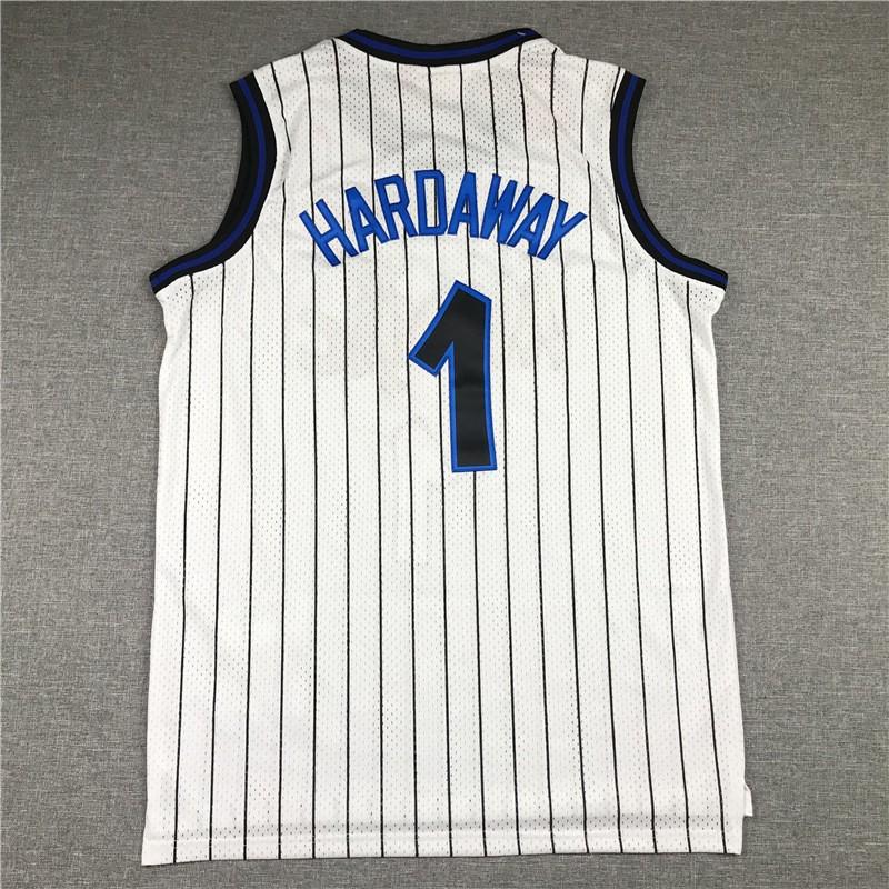Embroidered Orlando Magic NBA Jersey Anfernee Hardaway 1 Basketball Uniform Men Women Fall Winter