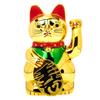 Figurka Maneki Neko Kočka štěstí Japonská kočka štěstí s mávající tlapkou pro přivítání bohatství prosperity Feng