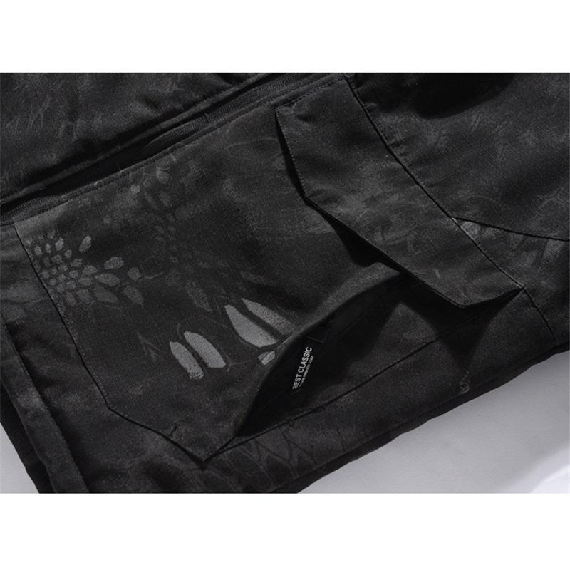 Winter Baumwollmantel Outdoor-Bekleidung Langlebig Verschleißfest Kurze Camouflage-Jacke Winddicht Wärme All-Terrain Herren Winterjacke