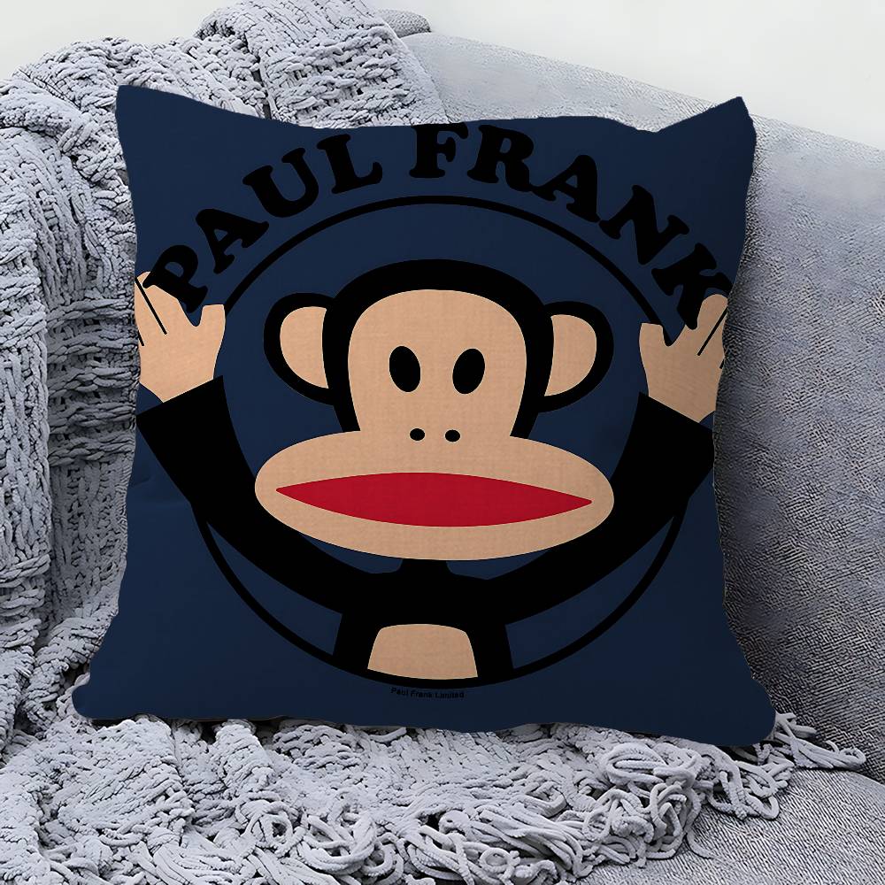 Logo P-Pauls F-Frank Pillow Anime Pillow Sofa Bed Head Pillow Cover Cushion Cover 45x45 Cm Fashion