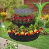 Wenfan 3 Tiered Strawberry Planter Non-Woven Fabric Raised Garden Bed Stackable Strawberry Planter Bag Felt Raised Planter Container for Growing