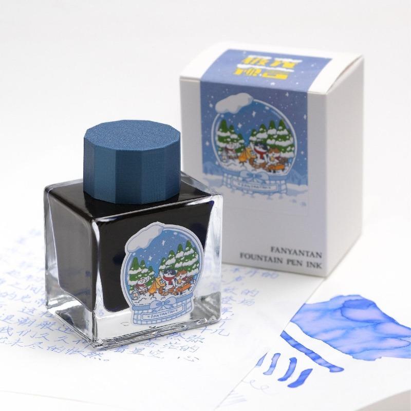 Winter Limited FANGYANGTAN 20 Colors 50ml Sheen Fountain Pen Ink Non-Carbon for Glass Dip Pen Stationery School Supplies