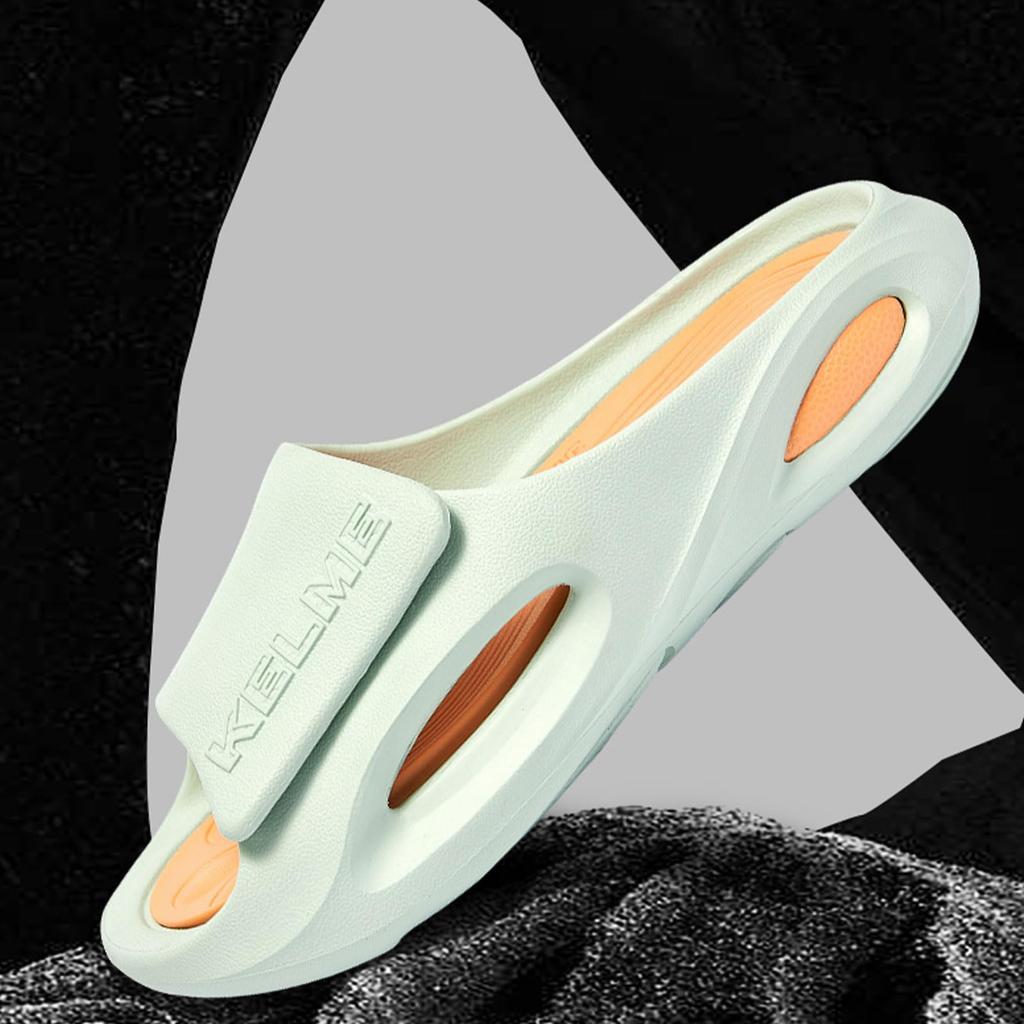 KELME Herren Recovery Strand Pool Klett Sportsandalen (Größe 40, Grün)