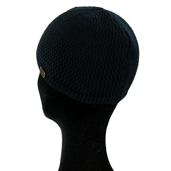 Used STETSON Royal Knit Cap Beanie Indoor Casual Short Watch Knit Cap Black [MB]
