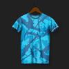 Summer Men's Breathable Round Neck Personalized Graffiti Printed
