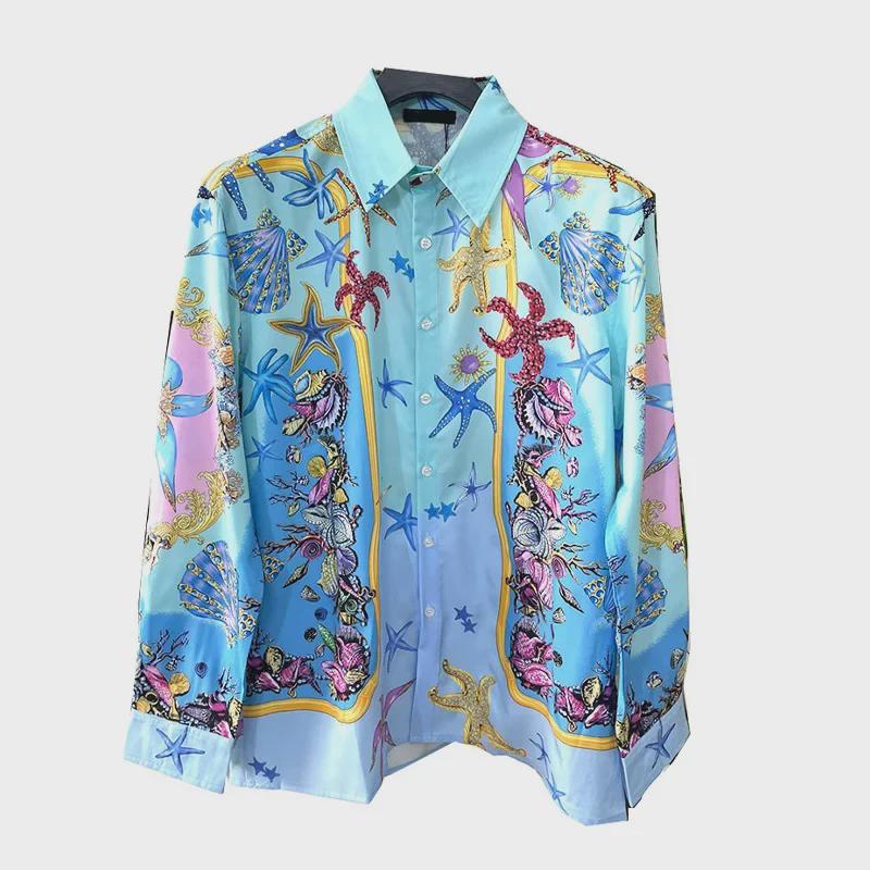 Herren Trend Strickjacke mit Digitaldruck Frühling 2023