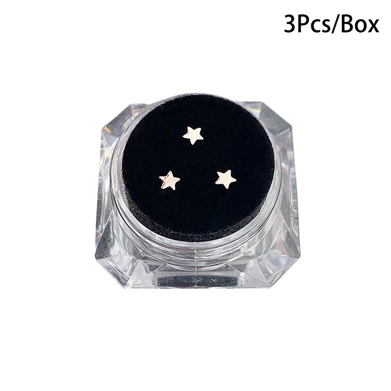 New 3pcs/Box Dental Tooth Diamond Gem Imitation Teeth Star Various Shape Beauty Diamond Jewelry Ornament Decoration