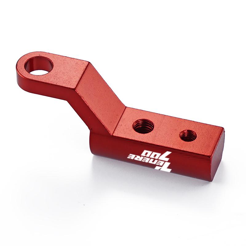 

Для YAMAHA TENERE 700 Tenere700 XTZ 700 T700 2020 2025 Универсальный кронштейн для зеркала мотоцикла Расширитель заднего вида Удлинитель держатель красный