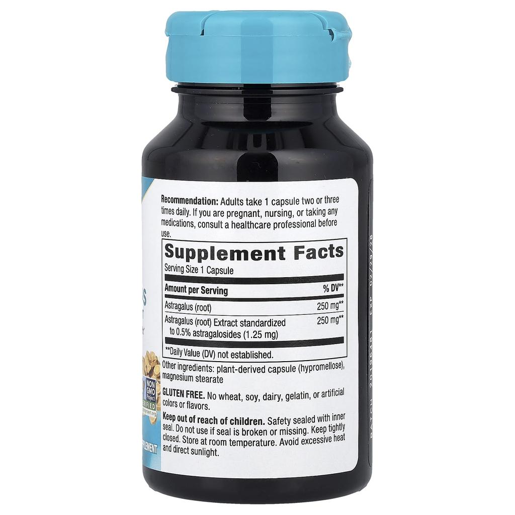 Nature's Way Astragalus, Premium Extract, 250Mg, 60 Veggie Caps