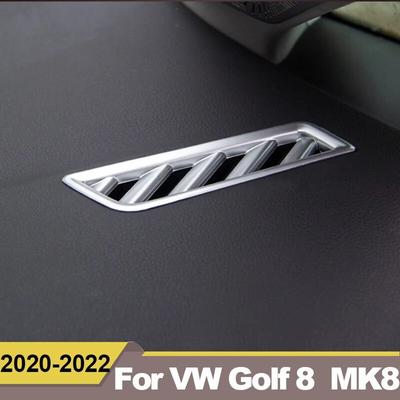ABS Car Center Console Air Conditioner Vent Outlet Cover Trim For Volkswagen VW Golf 8 MK8   2022 Decoration Accessories