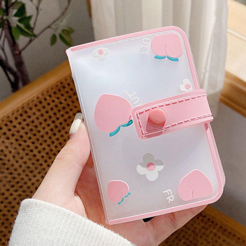 Cute Card Holder For Women Stylish Compact Lightweight Card Case Wallet Fashion Portable Mini Purse Organizer For Credit Cards ID Cash