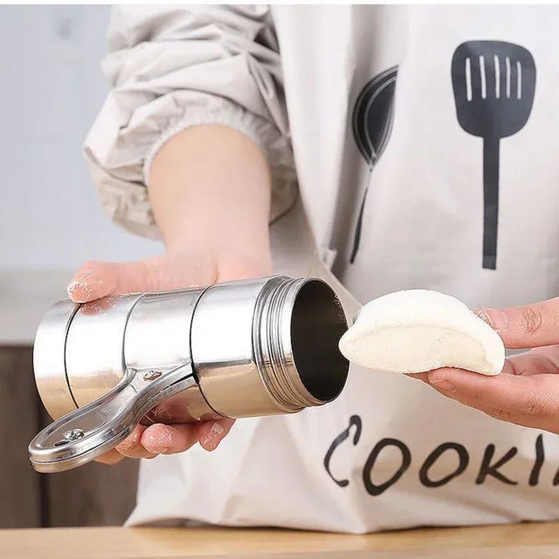 Stainless Steel Manual Noodle Machine Kitchen Tools Hand Pressed Noodle Machine Multifunctional Household Manual Noodle Machine