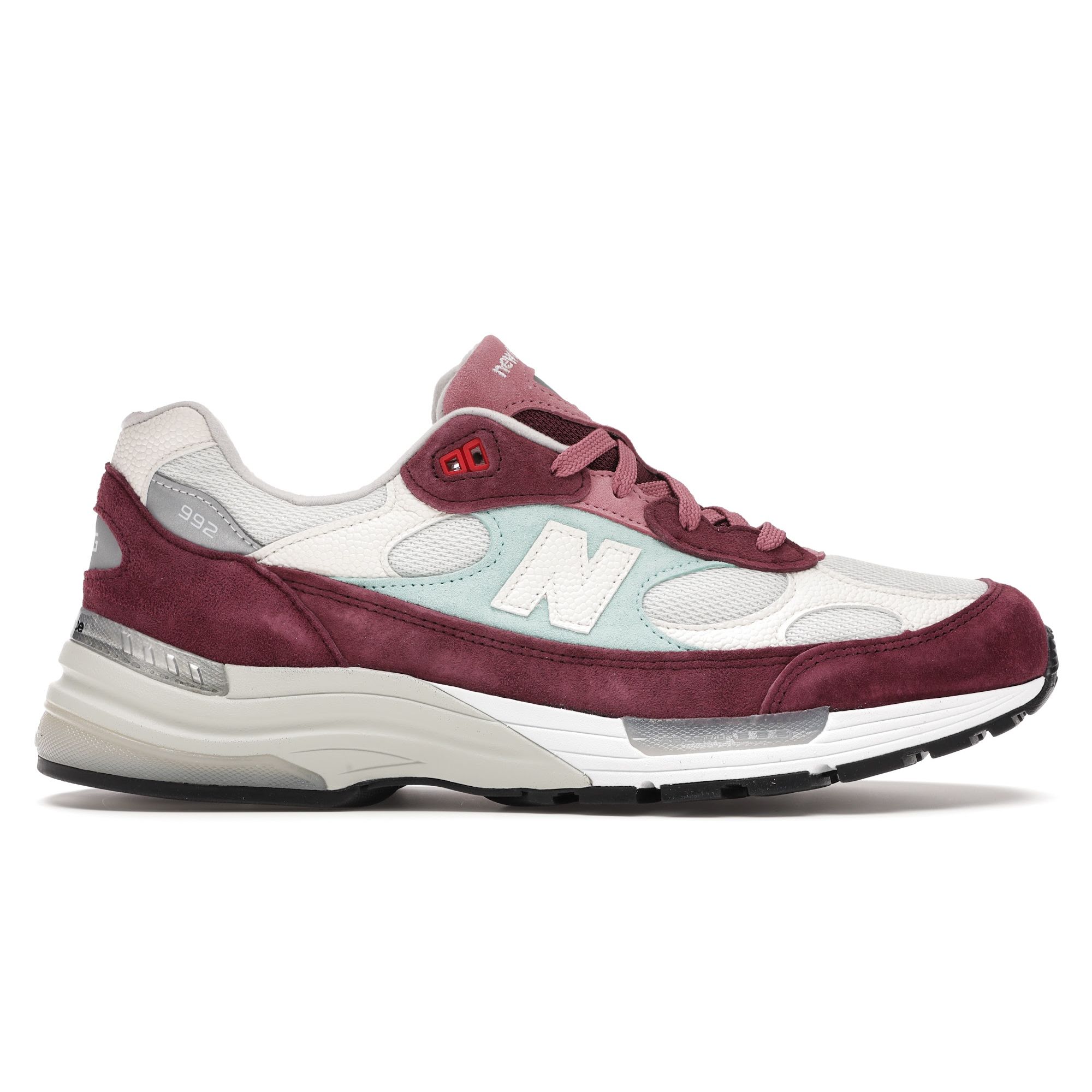 

New Balance Kith x 992 Сделано в США Коллекция Kithmas — кроссовки унисекс Burgundy Reef Red Light-Reef M992KB