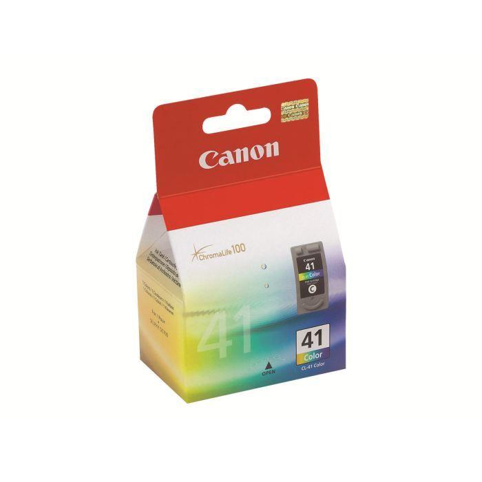 Réservoir d'encre - CANON - CL-41 - 1 couleur (C/M/J) - Compatible PIXMA iP/MP/MX - Boîtier rigide