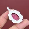 Rhodonite pendant 925 sterling silver pendant gemstone jewelry handmade unique pendant statement pendant gifts for her latest design jewelry