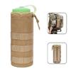Tactic Drawstring Molle Water Bottle Holder Pouch Mesh Water Bottle Bag Carrier