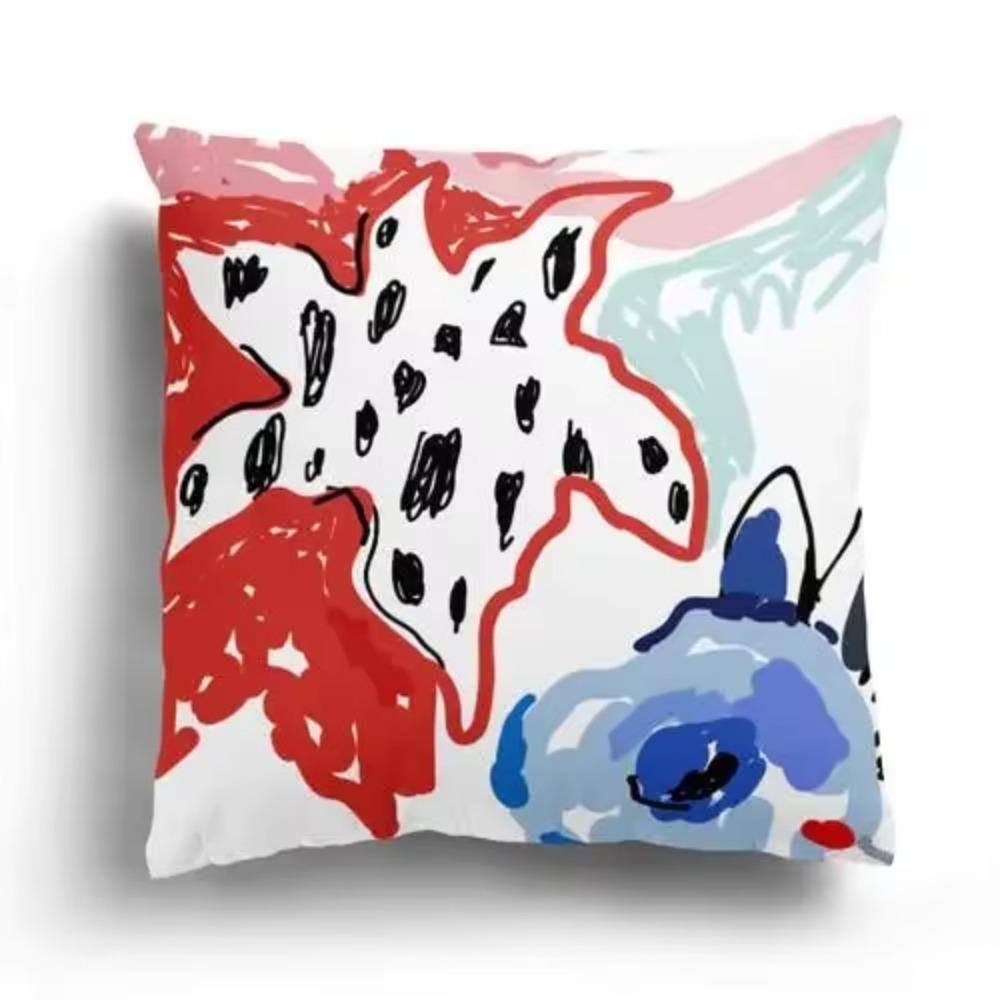 Nordic Abstract Art Printed Pattern Cushion Cover Home Living Room Sofa Bedroom Decoration Throw Pillow