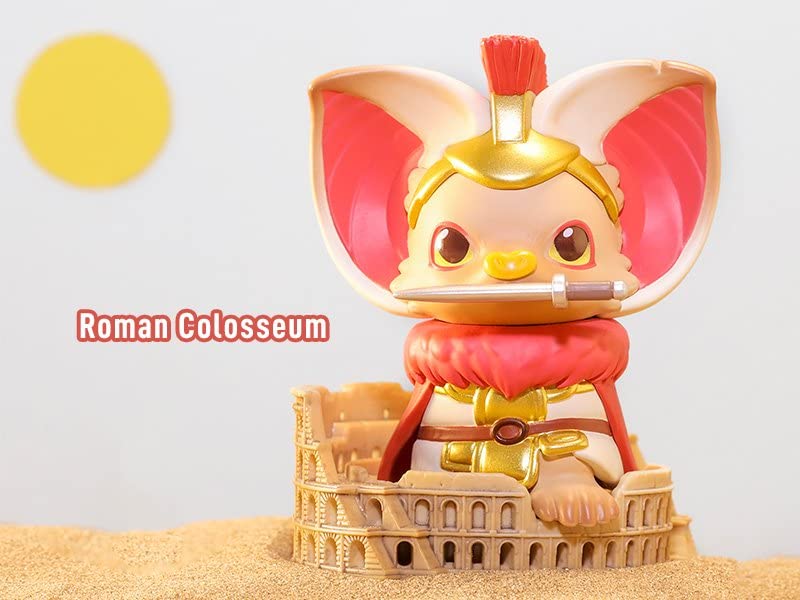 POP MART YOKI Travel Around The World Series Trading Figures Box of 12 ABS&PVC&Vinyl